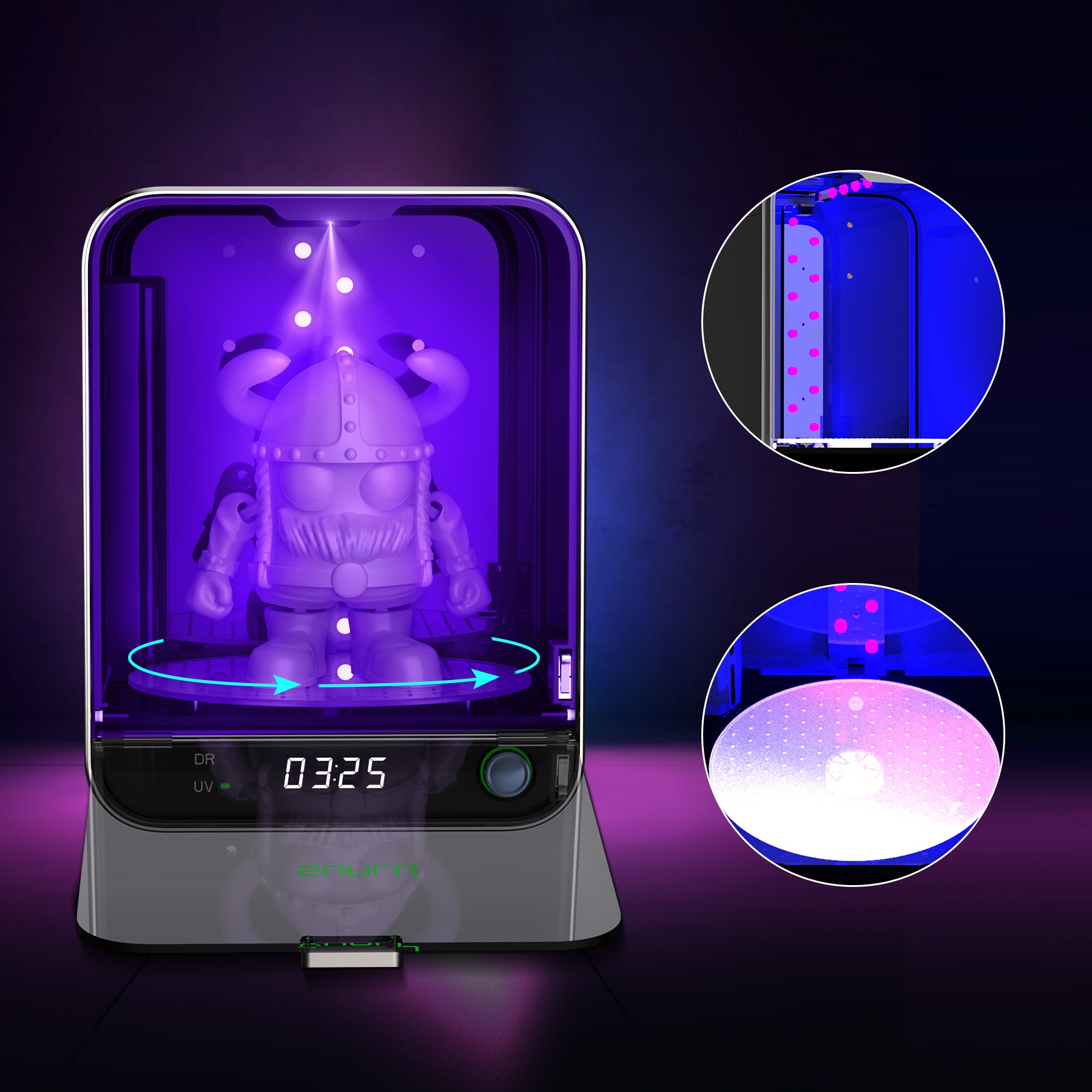 Resin UV Curing Enclosure RC-2