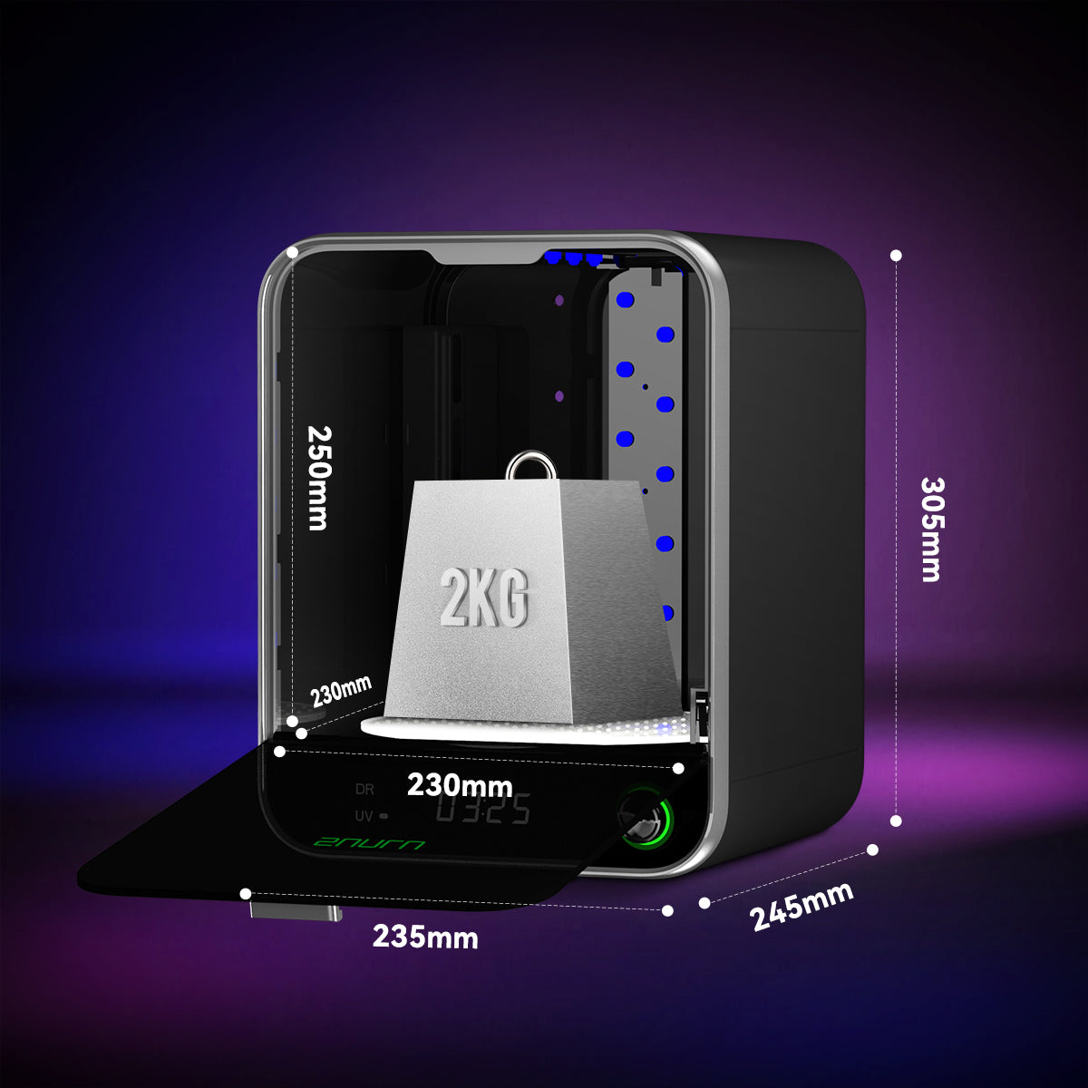 Resin UV Curing Enclosure RC-2